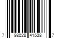 Barcode Image for UPC code 798028415387