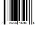 Barcode Image for UPC code 798028450586