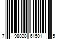 Barcode Image for UPC code 798028615015