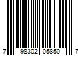 Barcode Image for UPC code 798302058507