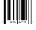 Barcode Image for UPC code 798502472837