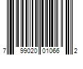 Barcode Image for UPC code 799020010662