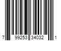 Barcode Image for UPC code 799253340321