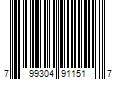 Barcode Image for UPC code 799304911517. Product Name: 