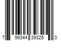 Barcode Image for UPC code 799344393250