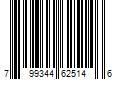 Barcode Image for UPC code 799344625146