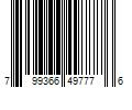 Barcode Image for UPC code 799366497776