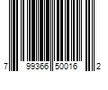 Barcode Image for UPC code 799366500162