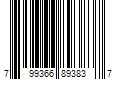 Barcode Image for UPC code 799366893837