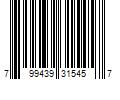 Barcode Image for UPC code 799439315457