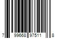 Barcode Image for UPC code 799668975118