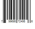 Barcode Image for UPC code 799695724956