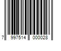 Barcode Image for UPC code 7997514000028