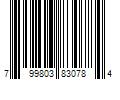 Barcode Image for UPC code 799803830784