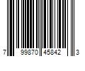 Barcode Image for UPC code 799870458423