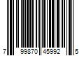 Barcode Image for UPC code 799870459925