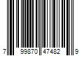 Barcode Image for UPC code 799870474829