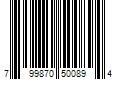 Barcode Image for UPC code 799870500894