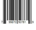 Barcode Image for UPC code 799870507619