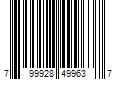 Barcode Image for UPC code 799928499637