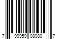 Barcode Image for UPC code 799959089807