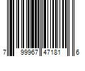 Barcode Image for UPC code 799967471816