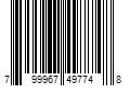 Barcode Image for UPC code 799967497748