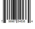 Barcode Image for UPC code 799967545364