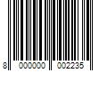 Barcode Image for UPC code 8000000002235