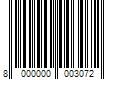 Barcode Image for UPC code 8000000003072