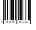 Barcode Image for UPC code 8000000004369