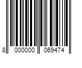 Barcode Image for UPC code 8000000069474