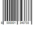 Barcode Image for UPC code 8000001343733