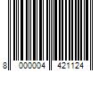 Barcode Image for UPC code 8000004421124