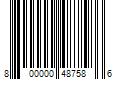 Barcode Image for UPC code 800000487586