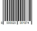 Barcode Image for UPC code 8000020001874