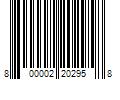 Barcode Image for UPC code 800002202958