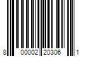 Barcode Image for UPC code 800002203061