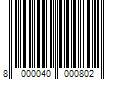 Barcode Image for UPC code 8000040000802