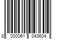 Barcode Image for UPC code 8000061043604