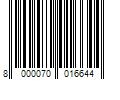 Barcode Image for UPC code 8000070016644