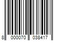 Barcode Image for UPC code 8000070038417