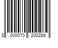 Barcode Image for UPC code 8000070200289