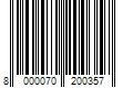 Barcode Image for UPC code 8000070200357