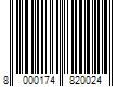 Barcode Image for UPC code 8000174820024