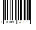 Barcode Image for UPC code 8000430407075