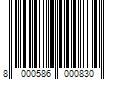 Barcode Image for UPC code 8000586000830