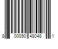 Barcode Image for UPC code 800090480481