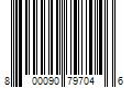 Barcode Image for UPC code 800090797046