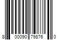 Barcode Image for UPC code 800090798760